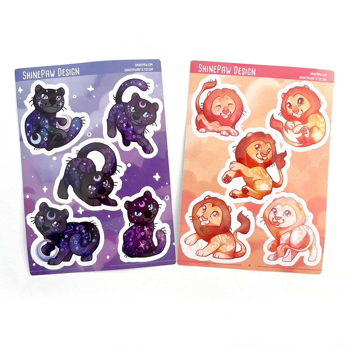 Lunar Panther Sticker Sheet