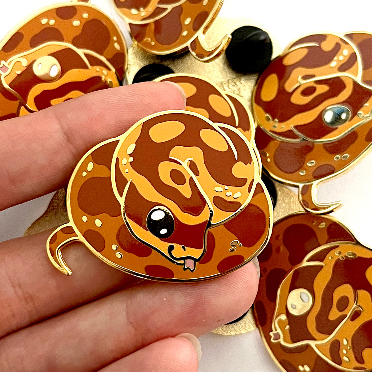 Corn Snake Hard Enamel Pin