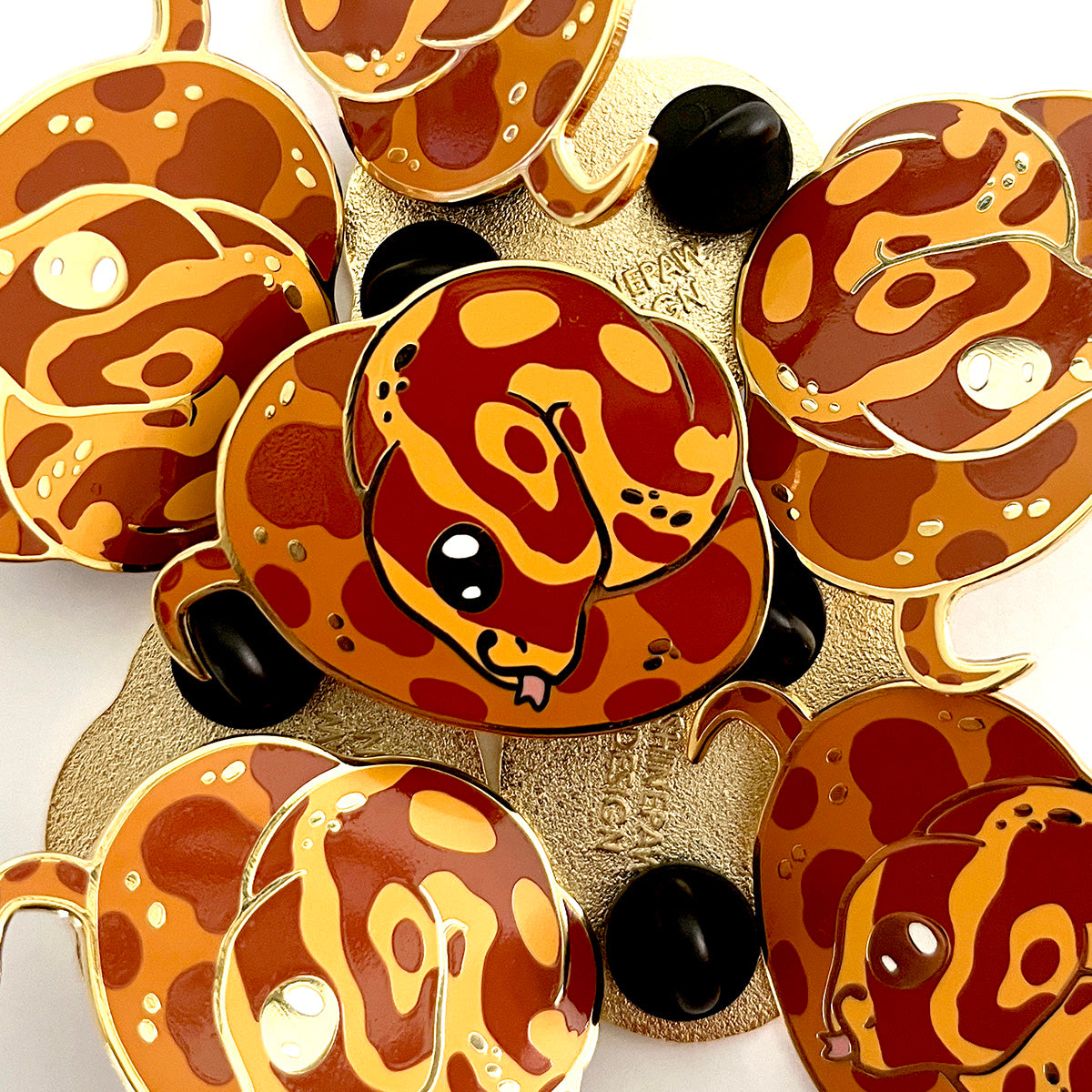 Corn Snake Hard Enamel Pin
