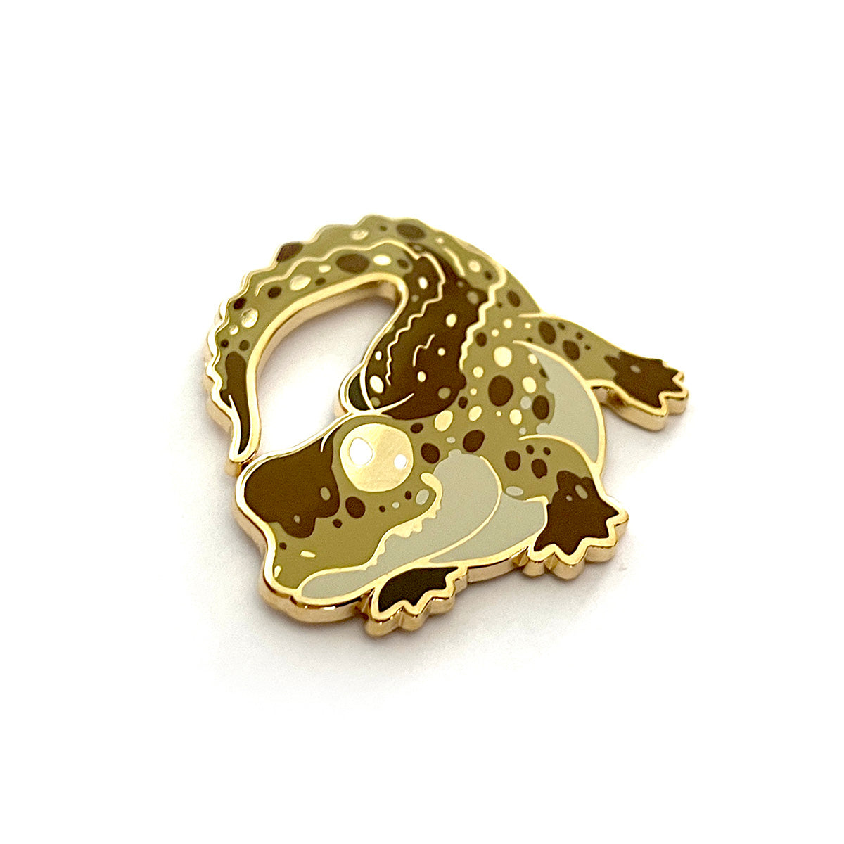Crocodile Hard Enamel Pin
