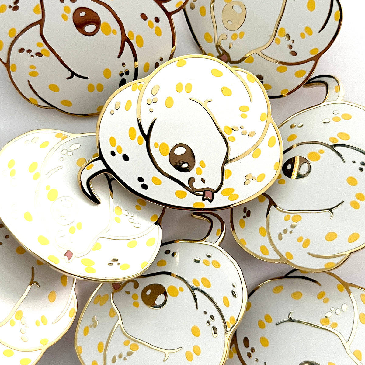 Palmetto Corn Snake Hard Enamel Pin
