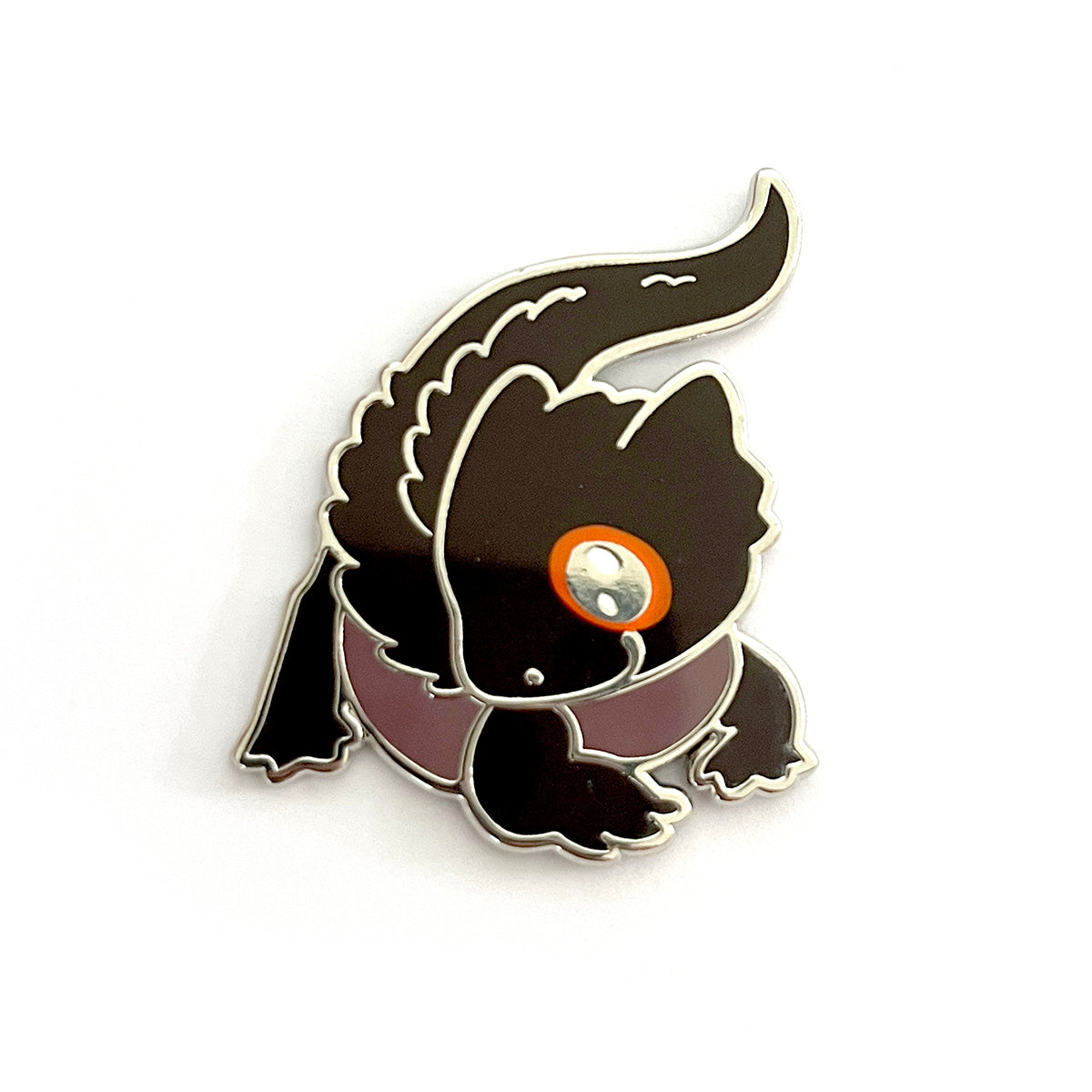 Crocodile Skink Hard Enamel Pin