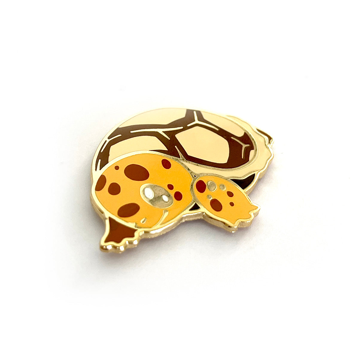 Sulcata Tortoise Hard Enamel Pin