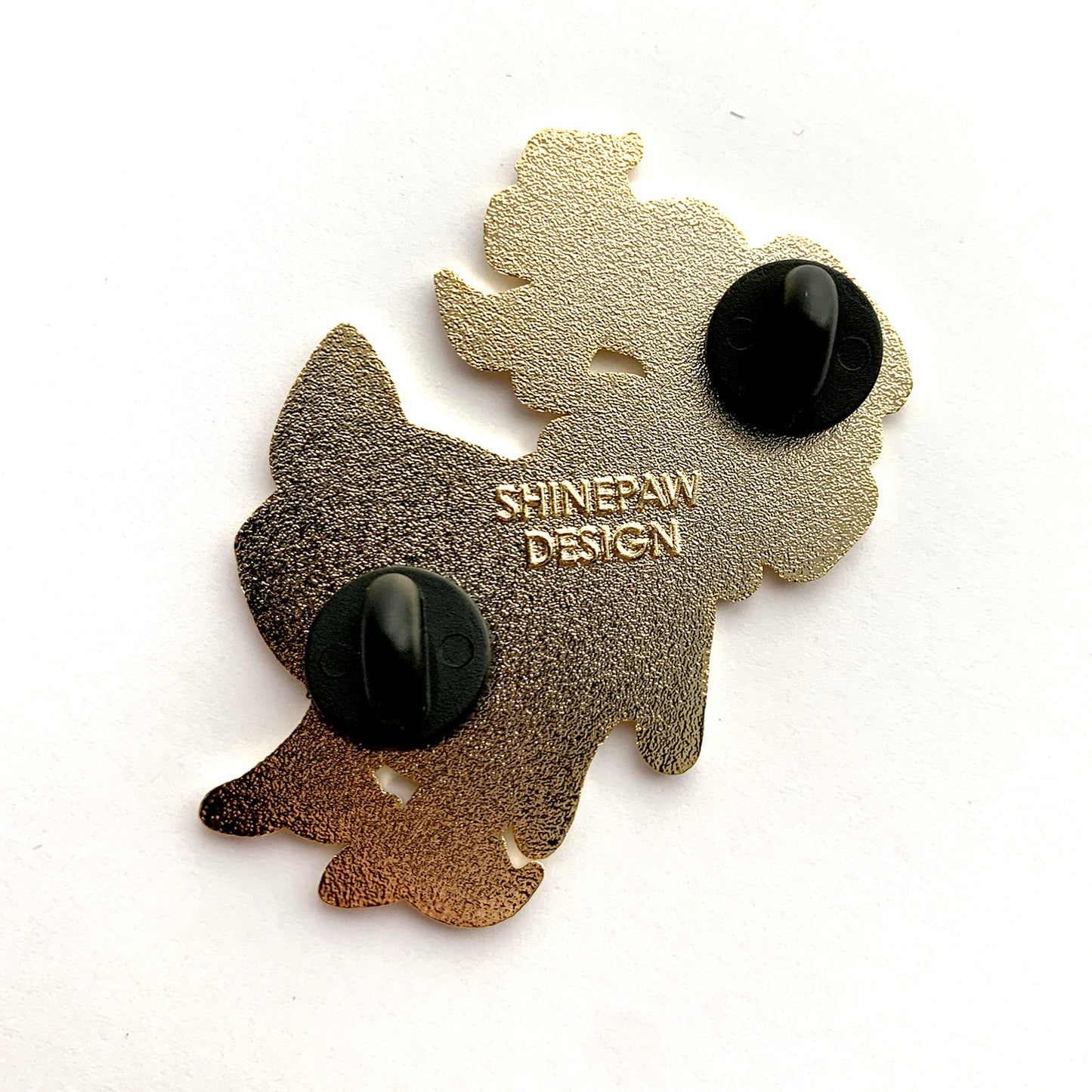 Black & White Kitsune Enamel Pin Set