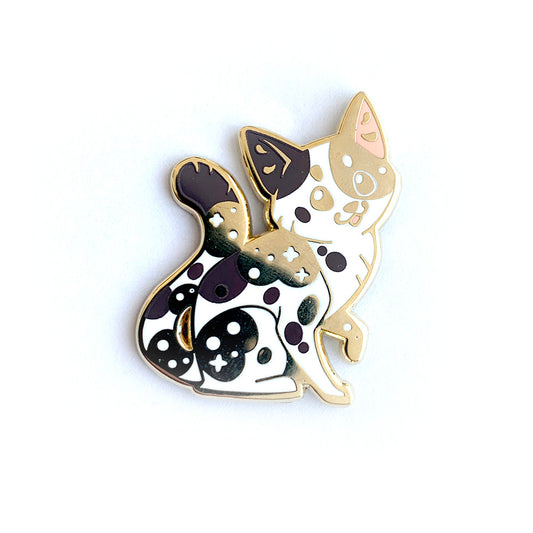 Calico Cat Enamel Pin