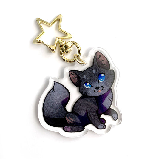 Cinderpelt Warrior Cats Keyring Charm