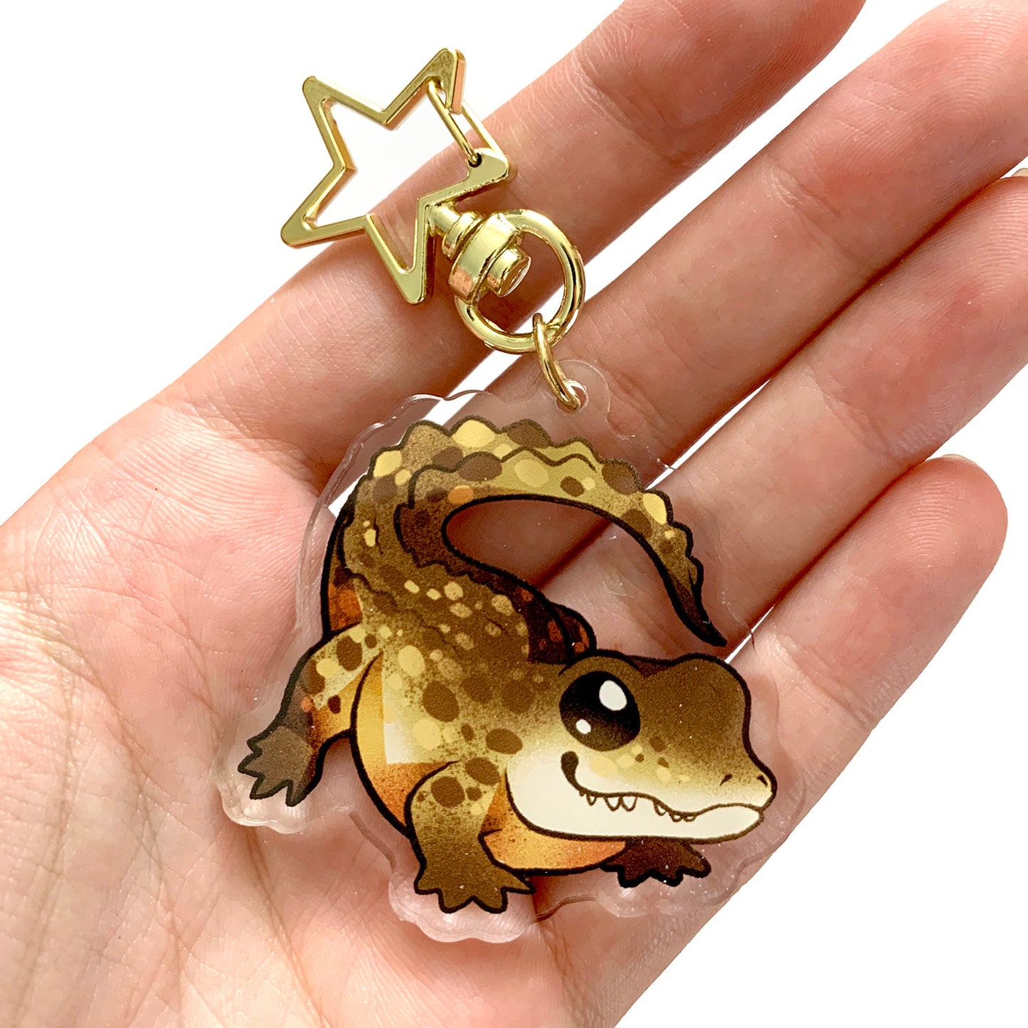 Crocodile Keyring Charm