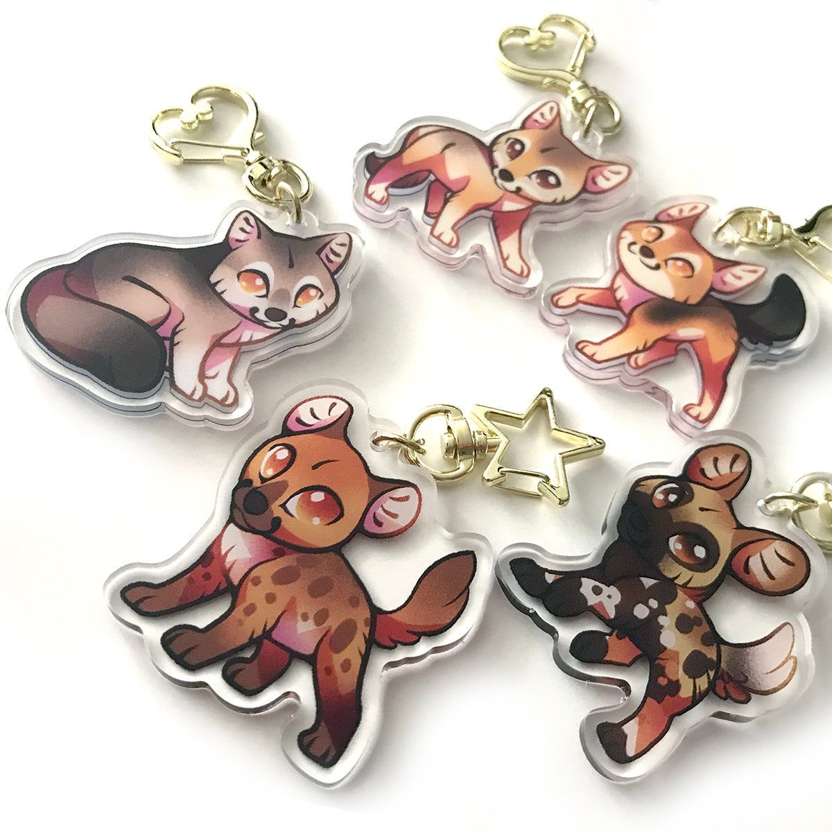 Coyote Keyring