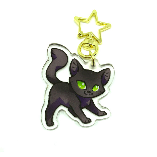 Hollyleaf Warrior Cats Keyring Charm