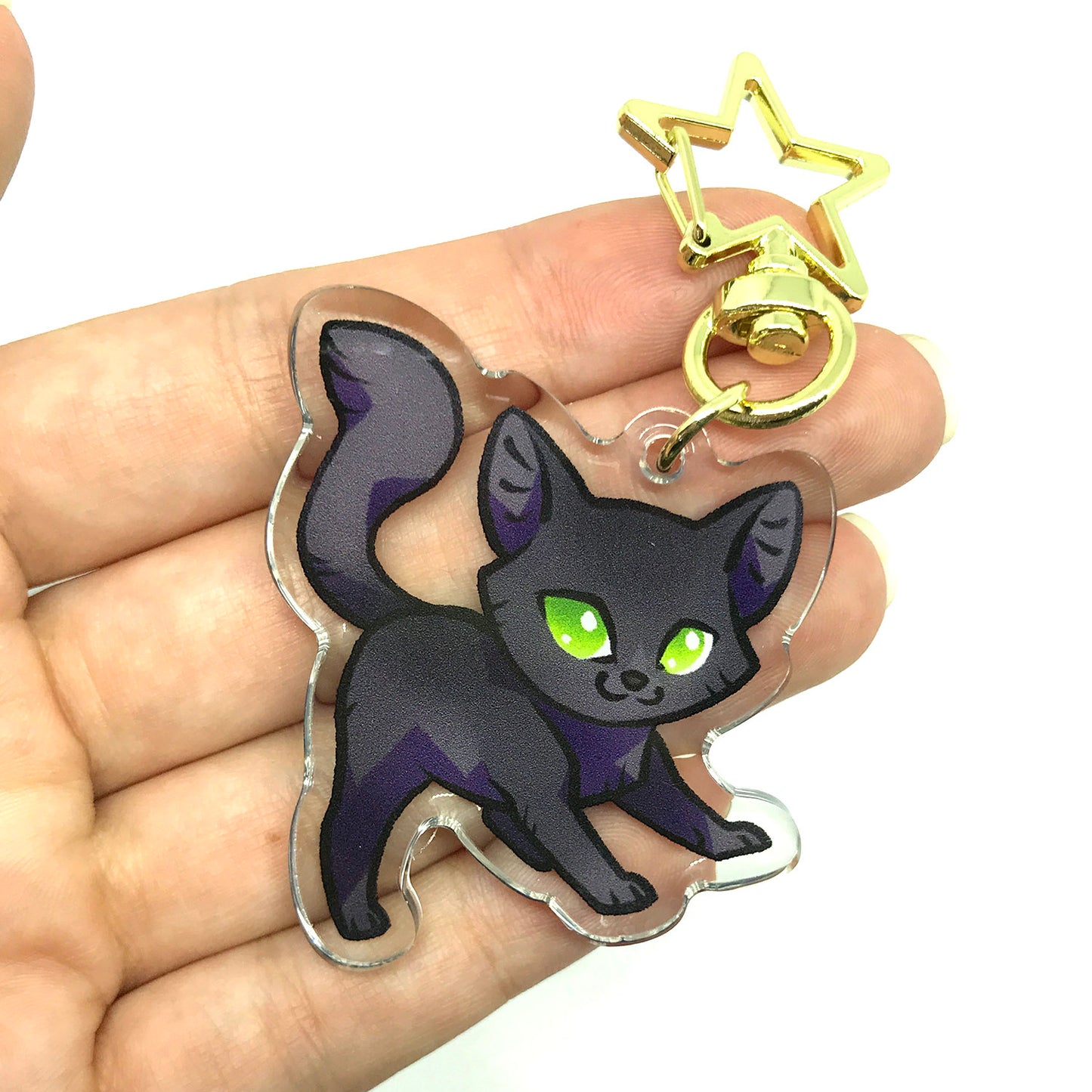Hollyleaf Warrior Cats Keyring Charm