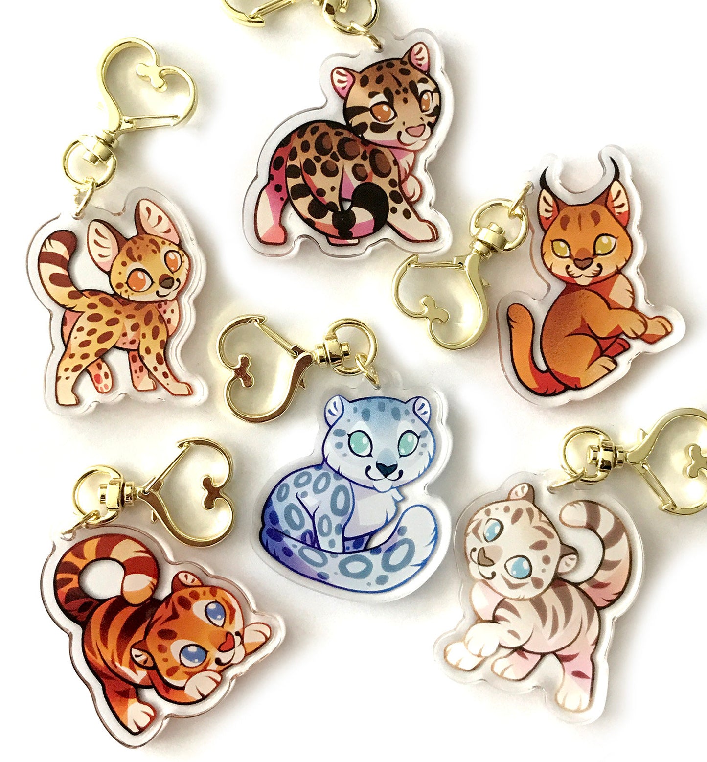 Tiger Keyring Charm