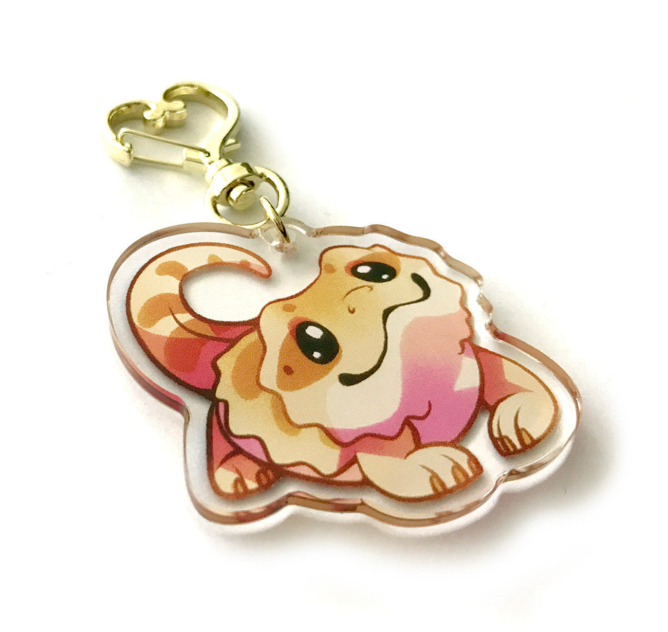 Bearded Dragon Keychain Charm
