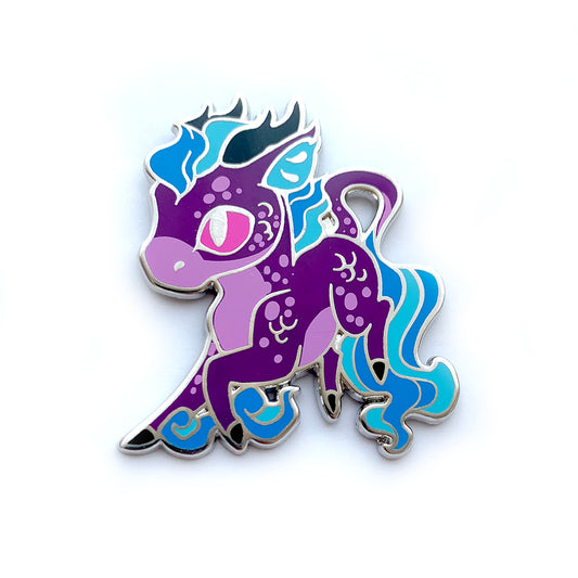 Purple Kirin Enamel Pin