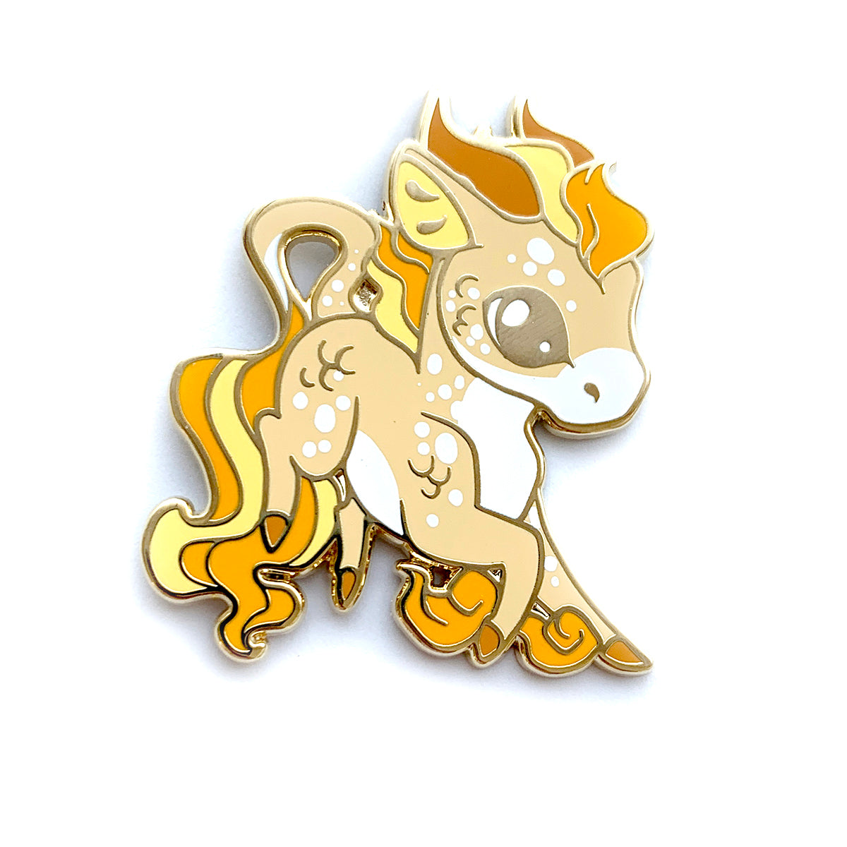 Yellow Kirin Enamel Pin