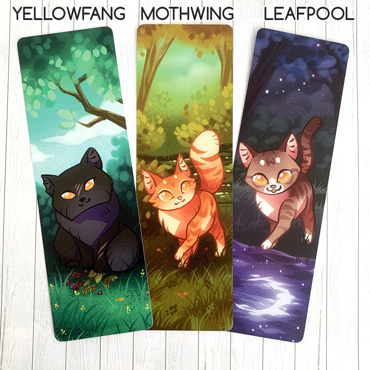 Medicine Cats Bookmark set II - Warrior Cats