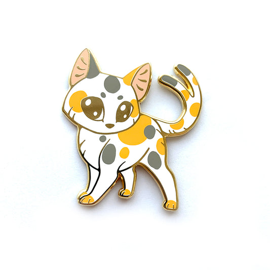 Calico Nekomata Enamel Pin
