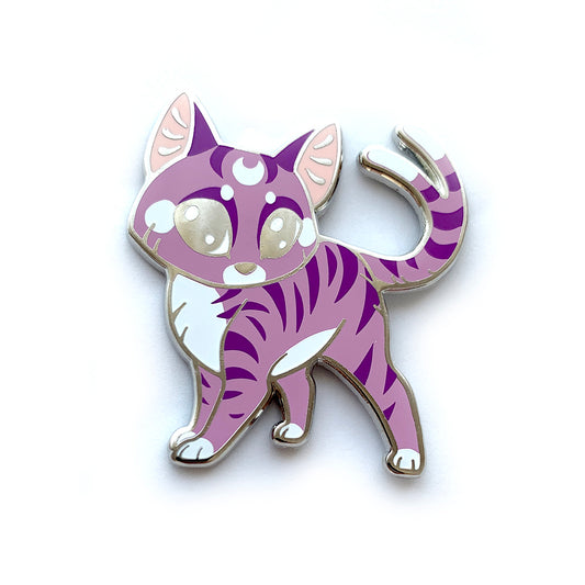 Purple Nekomata Enamel Pin