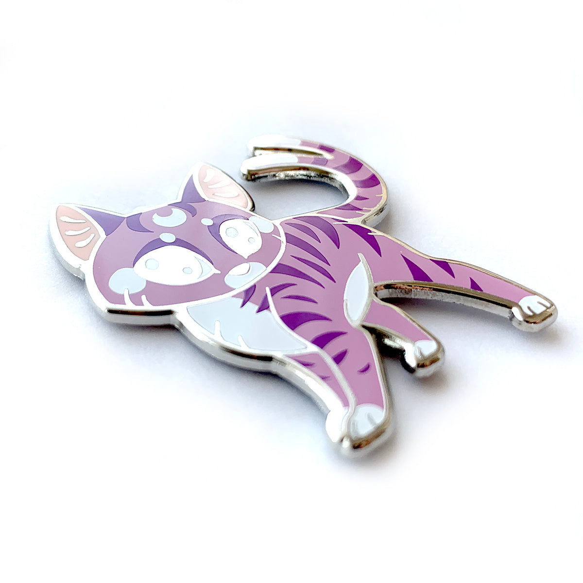 Purple Nekomata Enamel Pin