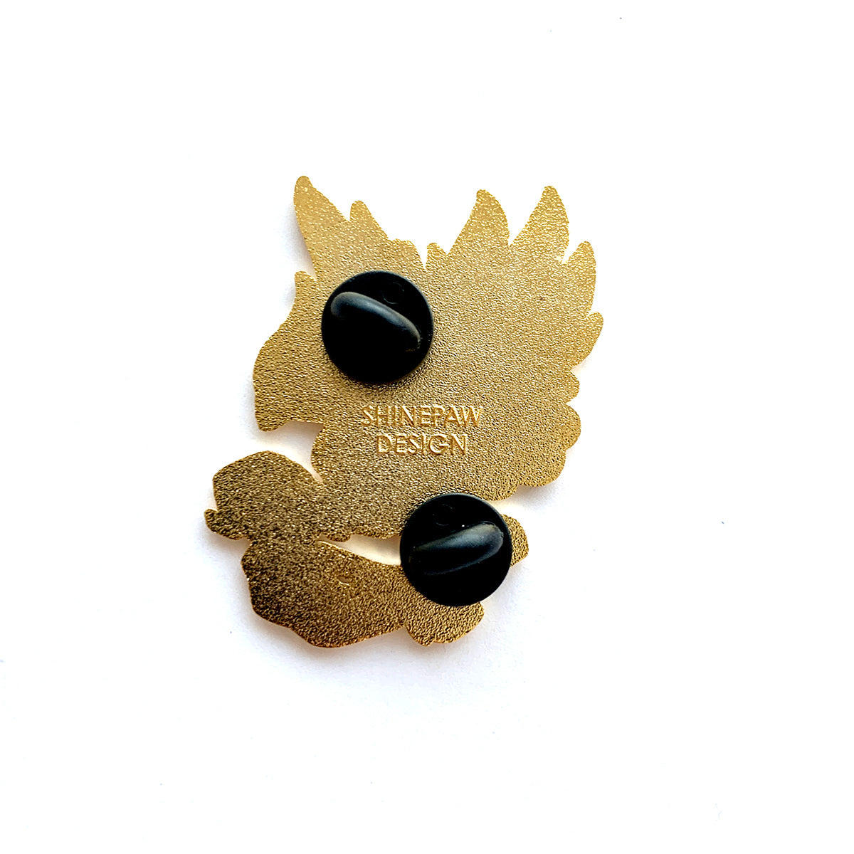 Yellow Phoenix Enamel Pin