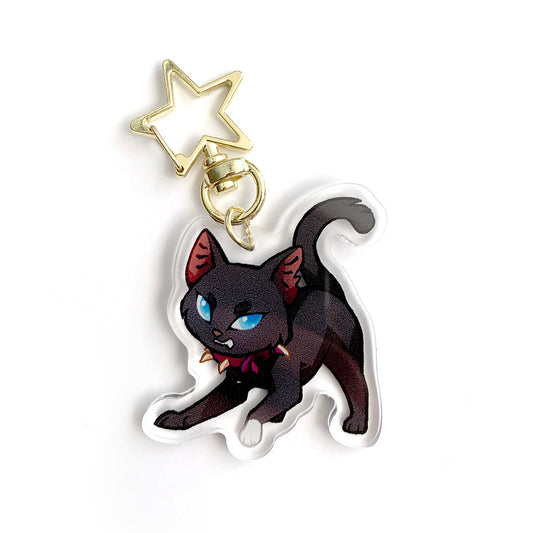 Scourge Warrior Cats Keyring Charm
