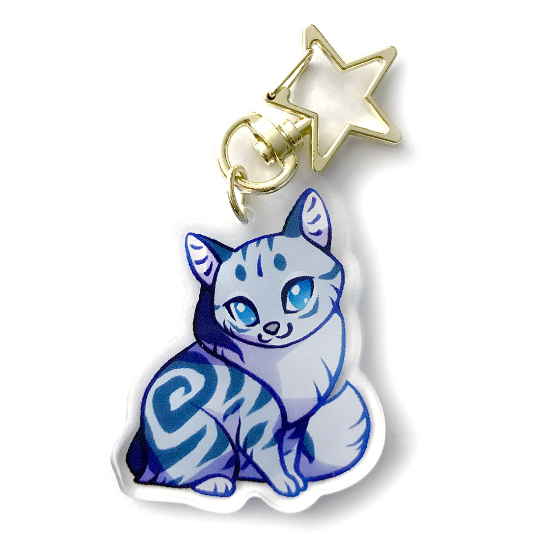Silverstream Warrior Cats Keyring Charm