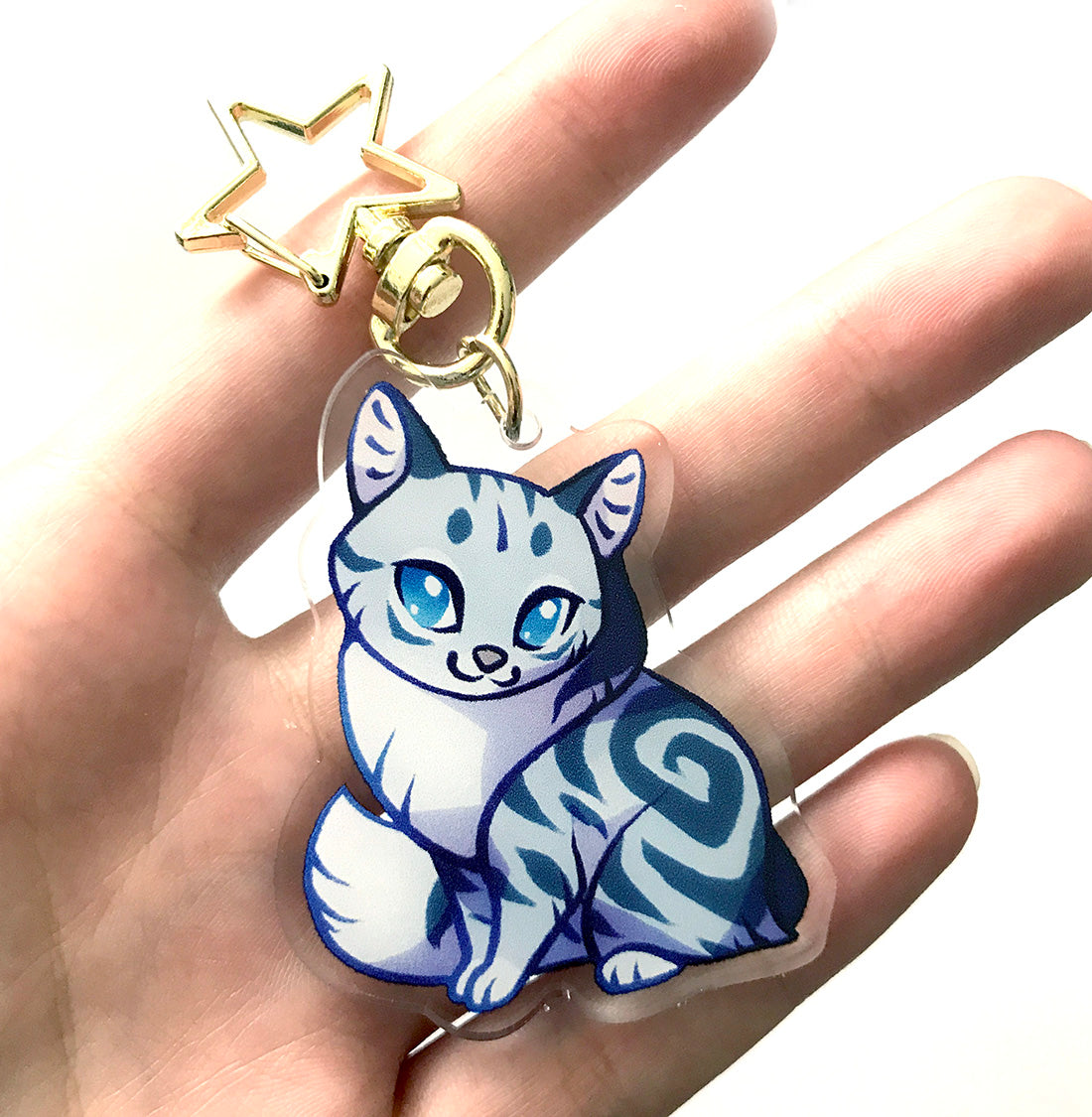 Silverstream Warrior Cats Keyring Charm