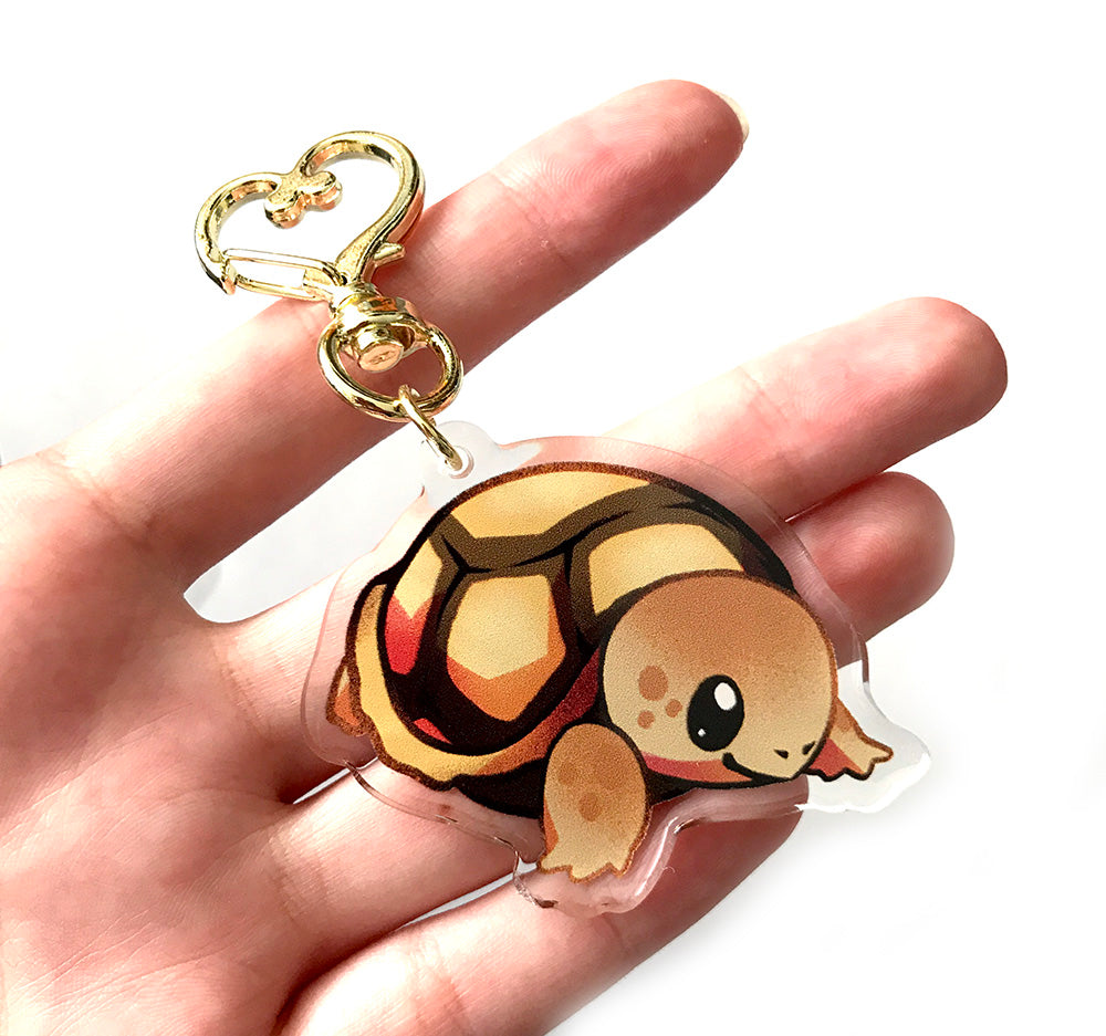 Tortoise Keyring Charm