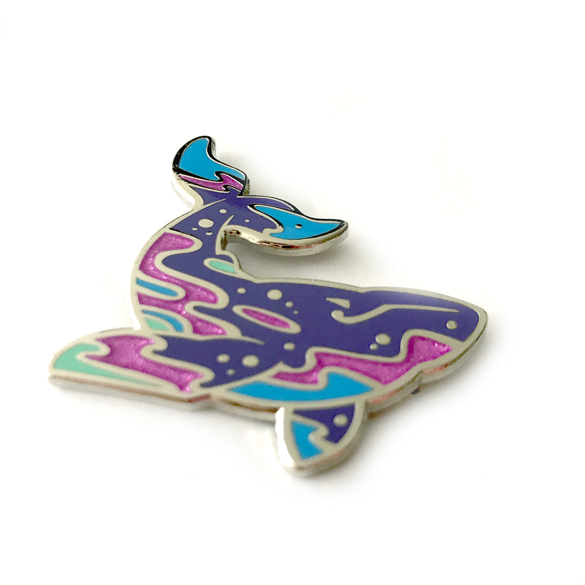 Milky Way Whale Enamel Pin