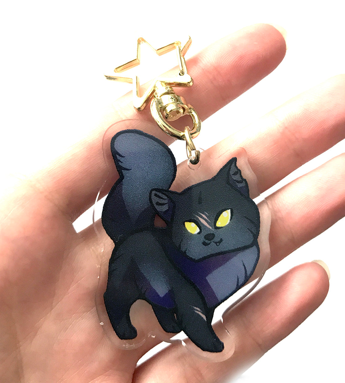 Yellowfang Warrior Cats Keyring Charm