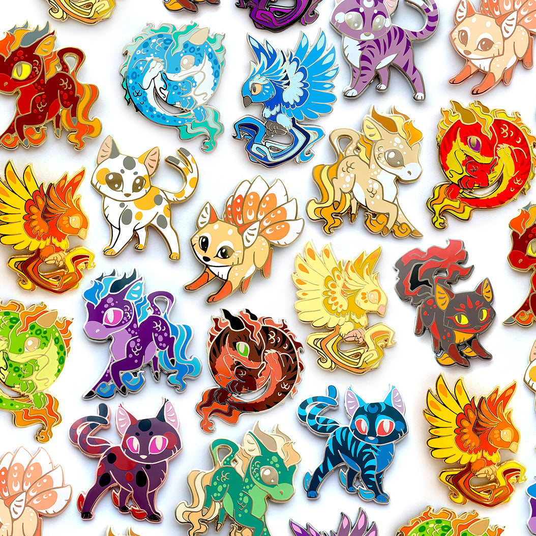 Fantastical Mythicals Pin Collection