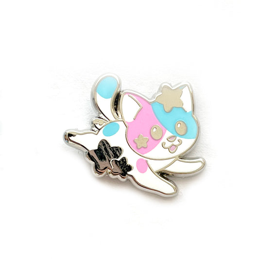 Baby Star Chaser Cat Enamel Pin