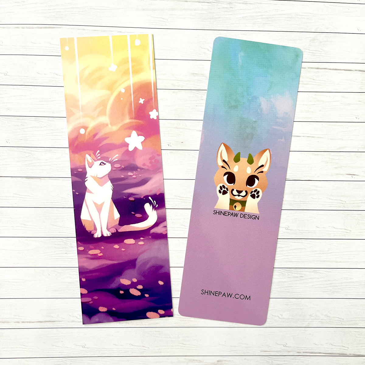 Cats Bookmark set - Cat and Snow Leopard Bookmarks