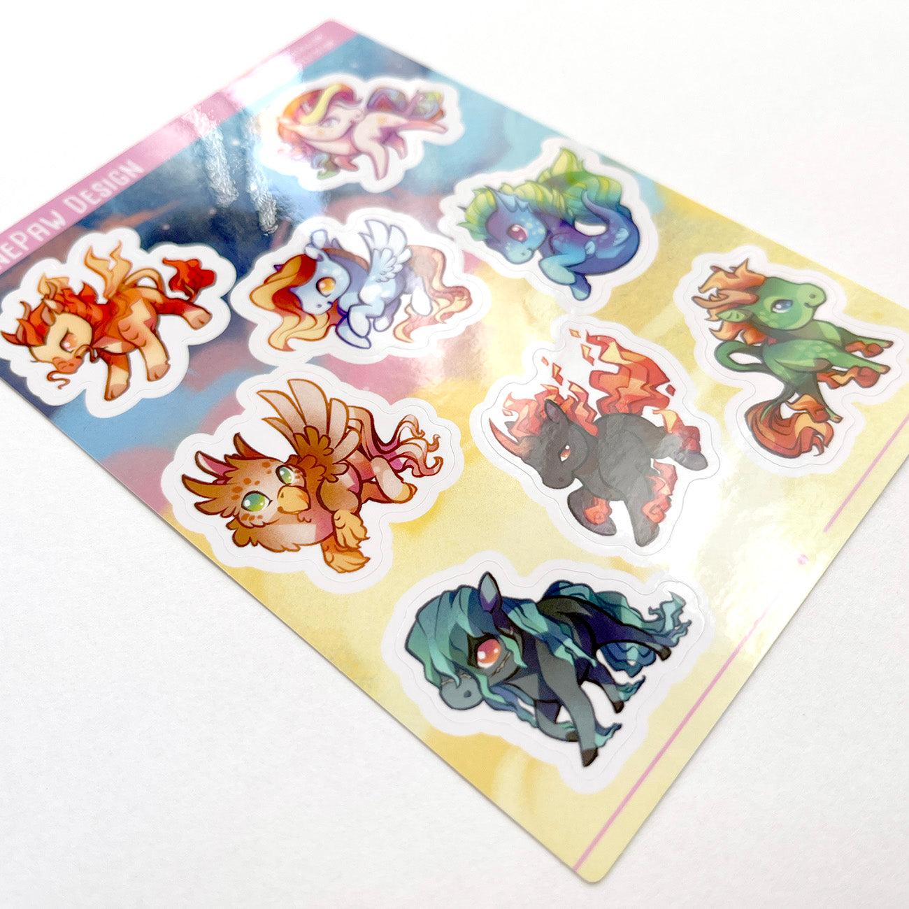 Fantasy Equines Sticker Sheet