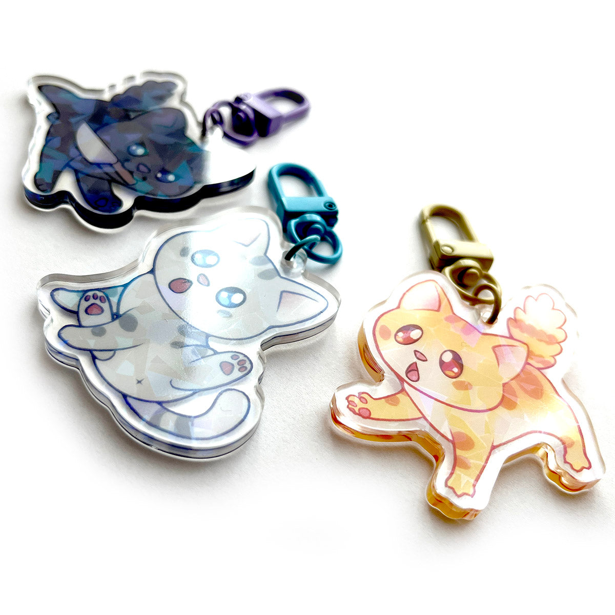 <transcy>Charm porte-clés chat Bluestar</transcy>