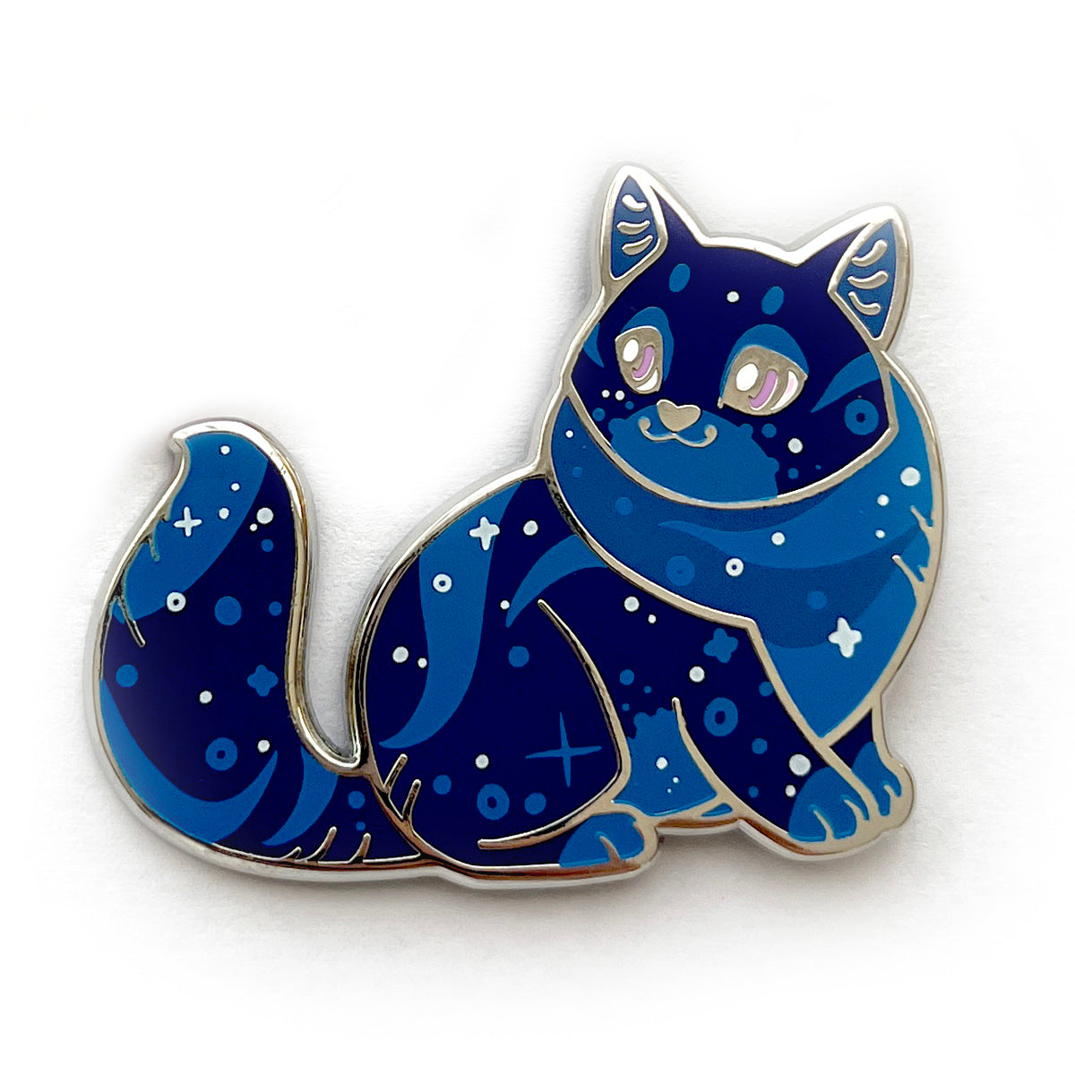 Milky Way Cat Enamel Pin