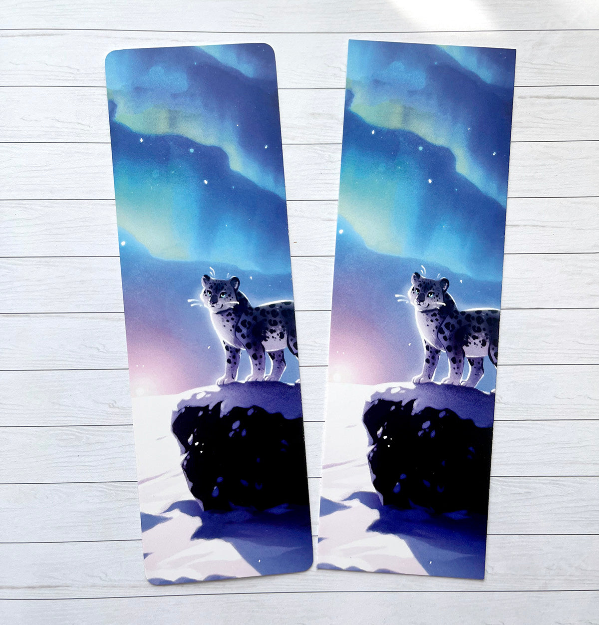 Cats Bookmark set - Cat and Snow Leopard Bookmarks