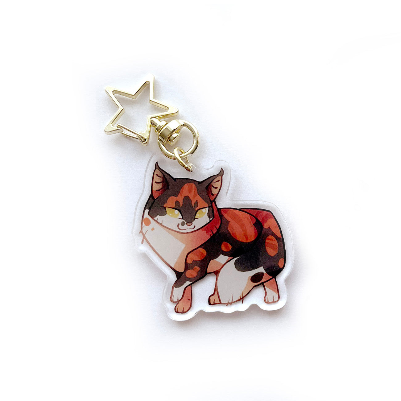 Sol Warrior Cats Keychain Charm