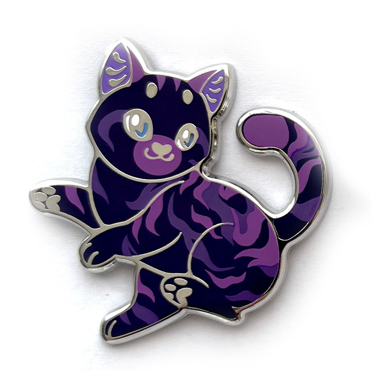 Nebula Cat Enamel Pin