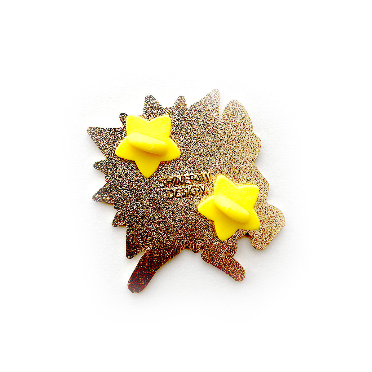 Gold Sunshine Cat Enamel Pin