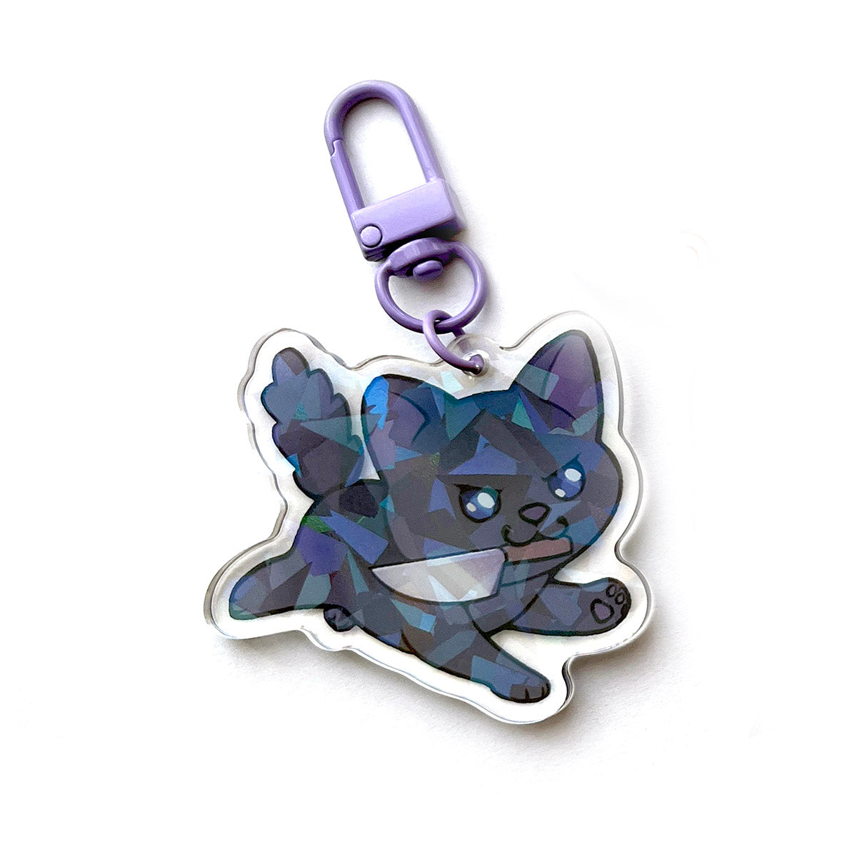 <transcy>Charm porte-clés chat Bluestar</transcy>