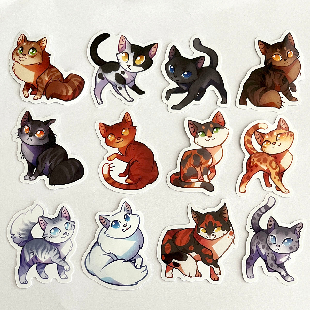 Warrior Cats Sticker set III