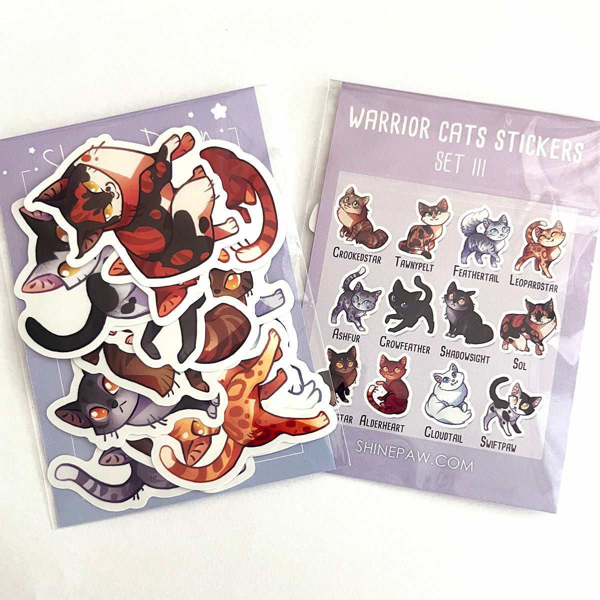 Warrior Cats Sticker set III