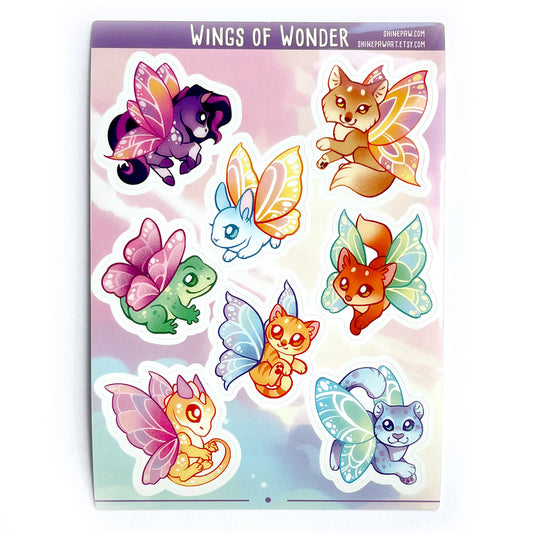 Wings of Wonder Sticker Sheet