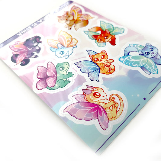 Wings of Wonder Sticker Sheet