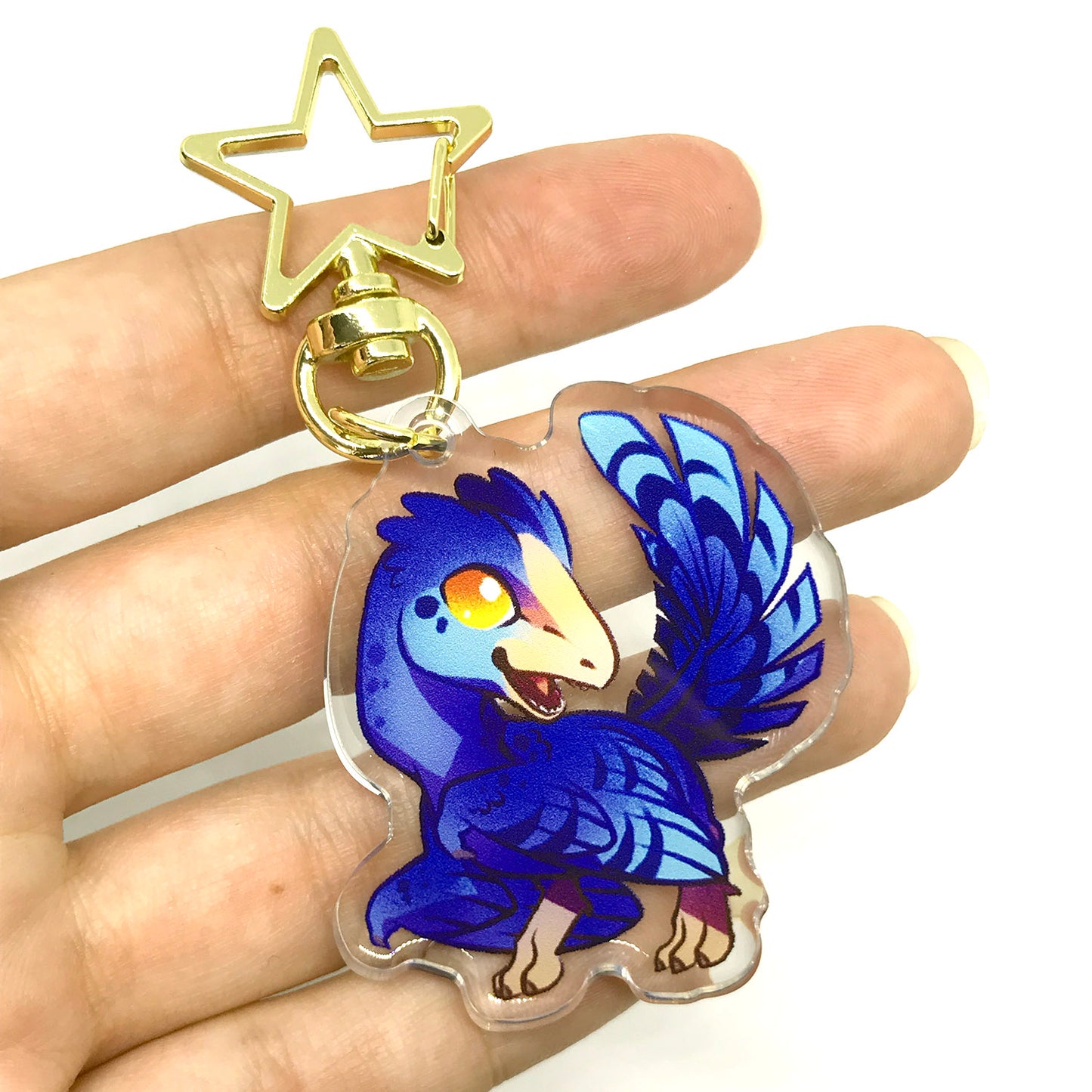 Archaeopteryx Keyring Charm