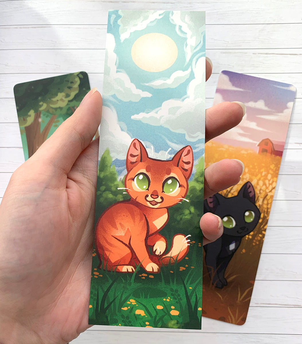 Original Trio Bookmark set - Warrior Cats