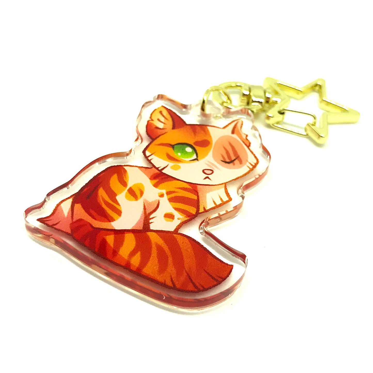 Brightheart Warrior Cats Keyring Charm