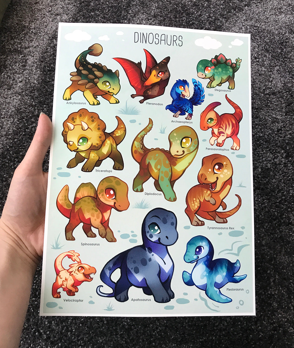 Dinosaurs - Art Print