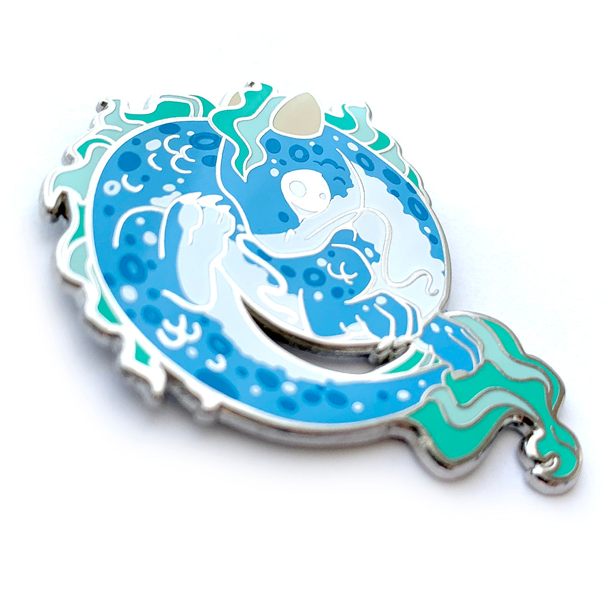 Blue Dragon Enamel Pin