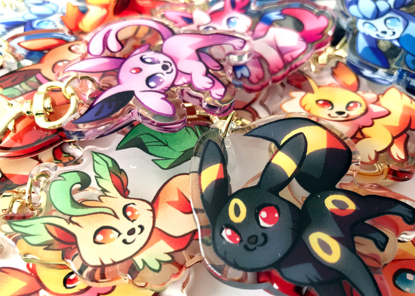 Eevee Keyring Charm